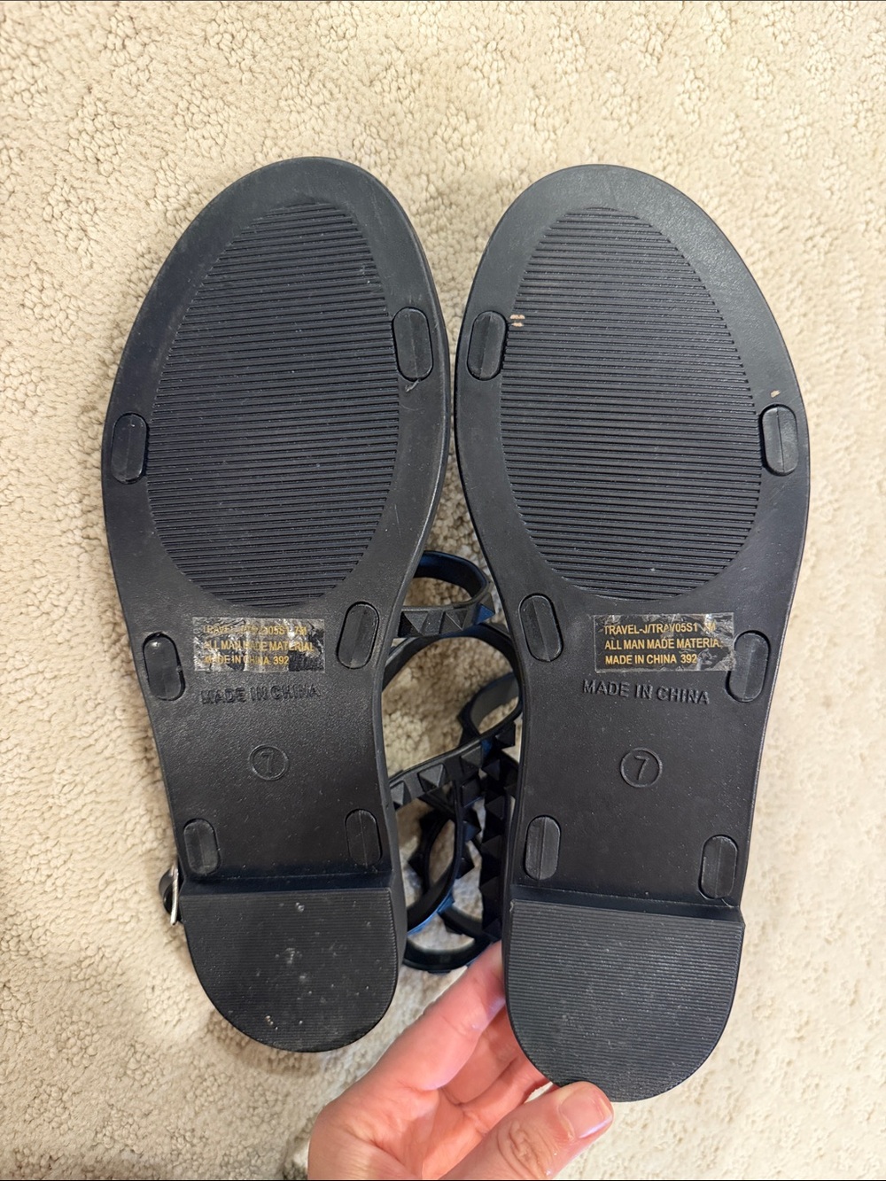 Travel-J Stud Sandals - Picture 6 of 9